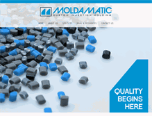 Tablet Screenshot of moldamatic.com